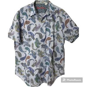 Robert Graham Men’s Shirt short sleeve XL